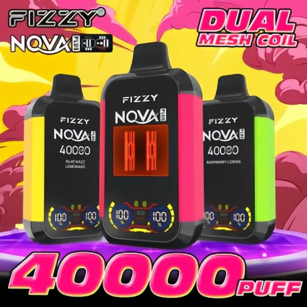 vapeablenova.com Fizzy Nova Plus 40000 Puffs: A revolutionary upgrade for the ultimate vaping experience!